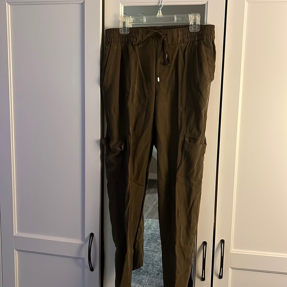 Dark green utility pants, Old Navy size XS